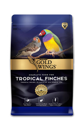 Gold Wings Premium Tropical Finches Bülbül Yemi 1 kg