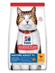 Hills Science Plan - Hills Mature +7 Tavuklu Yaşlı Kedi Maması 3 Kg