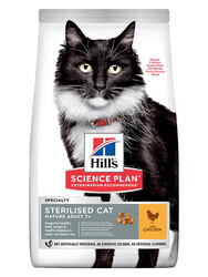 Hills Science Plan - Hills Mature Sterilised Tavuklu Kısırlaştırılmış Yaşlı Kedi Maması 1.5 Kg