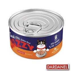 JAZZY - Jazzy Dardanel Tavuklu Kedi Konservesi 95 gr