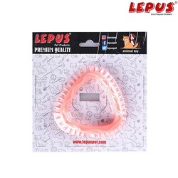 Lepus - Lepus Ağız ve Diş Sağlığı İçin Üçgen Köpek Oyuncağı Turuncu 10x10h cm