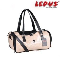 Lepus - Lepus Kedi ve Köpek İçin Duffle Bag Bej 3x23x46h cm