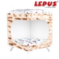 Lepus - Lepus Küp Max Kedi Yuvası Krem 40x45x50h cm