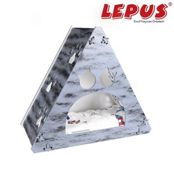 Lepus - Lepus Prizma Kedi Yuvası Hardal 35x53x61h cm