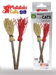 Matatabi - Matatabi Cats Süpürge Kedi Oyuncagı 2'Li 18 Cm