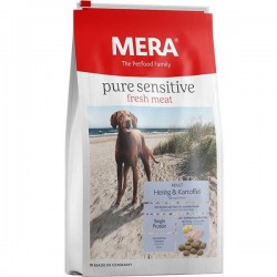 Mera - Mera Pure Sensitive Tahılsız Ringa Balık ve Patatesli Köpek Maması 4 Kg
