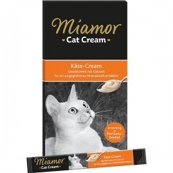 Miamor - Miamor Cream Peynirli Sıvı Kedi Ödülü 5x15 Gr