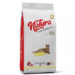 Natura Düşük Tahıllı - Natura Adult Düşük Tahıllı Tavuklu ve Narlı Yetişkin Kedi Maması 2.25 Kg