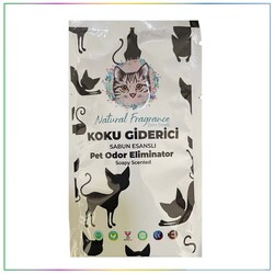 Natural Fragrance - Natural Fragrance Kedi Kumu Koku Giderici Sabunlu 25 gr