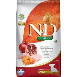 N&D Pumpkin - N&D Balkabaklı Tavuklu ve Narlı Küçük Irk Yavru Köpek Maması 2.5 kg