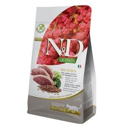 N&D Quinoa - N&D Quinoa Ördek ve Brokolili Kısırlastırılmıs Kedi Maması 1.5 Kg