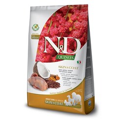N&D Quinoa - N&D Quinoa Skin Coat Bıldırcın Yetişkin Köpek Maması 2.5 kg