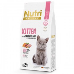 Nutri Feline - Nutri Feline Kitten Tavuklu Yavru Kedi Maması 2 Kg
