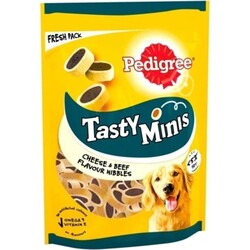 Pedigree - Pedigree Tasty minis Sığır Etli ve Peynirli Köpek Ödül Maması 140 gr