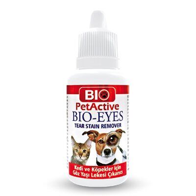 Pet Active Bio Eyes Kedi ve Köpek Gözyaşı Leke Çıkarıcı 50 ml