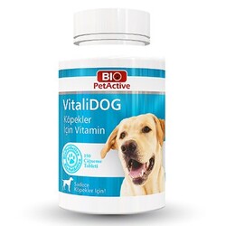 Pet Actıve - Pet Active Vitalidog Köpekler İçin Multivitamin Tableti 150 Adet 75 Gr