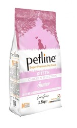 Petline - Petline Süper Premium Junior Tavuklu Yavru Kedi Maması 1.5 kg