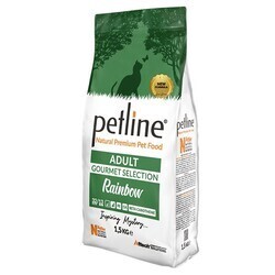 Petline - Petline Rainbow Gourmet Yetişkin Kedi Maması 1.5 Kg