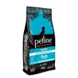 Petline - Petline Süper Premium Pretty Somonlu Yavru Köpek Maması 12 kg