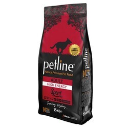 Petline - Petline Sport High Energy Kuzu Etli Düşük Tahıllı Yetişkin Köpek Maması 15 kg