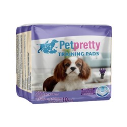 Petpretty - Petpretty Tuvalet Eğitim Çiş Pedi Lavantalı 60x90 10 lu