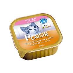 Plaisir - Plaisir Kitten Tavuklu Pate Yavru Kedi Konservesi 100 Gr