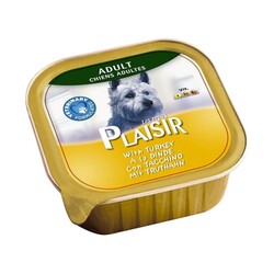 Plaisir - Plaisir Ezme Hindili Yetişkin Köpek Konservesi 150gr