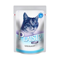 Plaisir - Plaisir Care Urinary Balıklı Pouch Kedi Konservesi 85 Gr