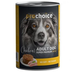 Pro Choice - Pro Choice Adult Tavuklu Şekersiz Yetişkin Köpek Konservesi 400 Gr
