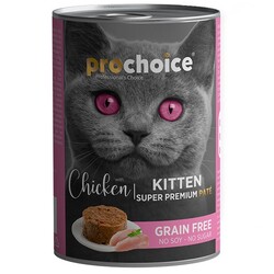 Pro Choice - Pro Choice Kitten Tavuklu Yavru Kedi Konservesi 400 Gr