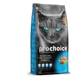 Pro Choice - Pro Choice Pro 34 Somonlu Yetişkin Kedi Maması 15 kg