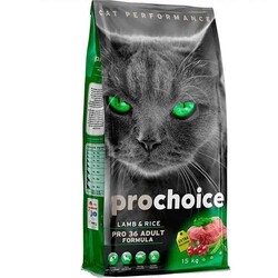 Pro Choice - Pro Choice Pro 36 Kuzu Etli Yetişkin Kedi Maması 15 kg