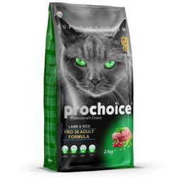 Pro Choice - Pro Choice Pro 36 Kuzu Etli Yetişkin Kedi Maması 2 kg