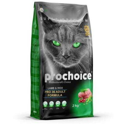 Pro Choice Pro 36 Kuzu Etli Yetişkin Kedi Maması 2 kg