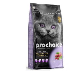 Pro Choice - Pro Choice Pro 38 Kitten Kuzu Etli Yavru Kedi Maması 2 kg