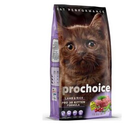 Pro Choice - Pro Choice Pro 38 Kitten Kuzu Etli Yavru Kedi Maması 15 kg