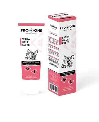 Pro One Kediler için Tüy Yumağı Önleyici Malt Paste 100 gr
