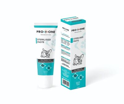 Pro One Sterilized Malt Paste Tüy Yumağı Önleyici Kısır Kedi Macunu 100 gr