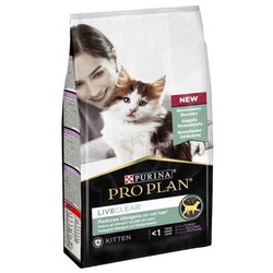 Pro Plan - Pro Plan Liveclear Kitten Hindili Yavru Kedi Maması 1.4 kg