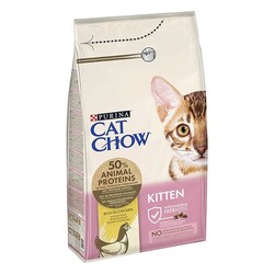 Cat Chow - Purina Cat Chow Kitten Tavuklu Yavru Kedi Maması 1.5 Kg