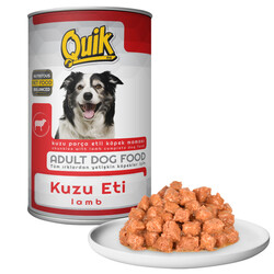 Quik - Quik Kuzu Etli Yetişkin Köpek Konservesi 415 gr