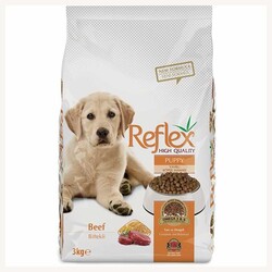 Reflex - Reflex Biftekli Yavru Köpek Maması 3 Kg