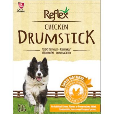 Reflex Drumstick Tavuıklu Bağet Köpek Ödül Maması 80 Gr