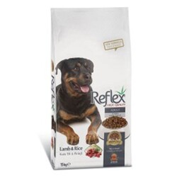 Reflex - Reflex Kuzu ve Pirinçli Yetişkin Köpek Maması 15 Kg