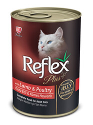 Reflex Plus - Reflex Plus Kuzu Etli Kümes Hayvanlı Yetişkin Kedi Konservesi