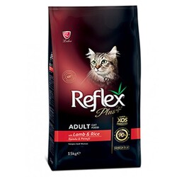 Reflex Plus - Reflex Plus Kuzu ve Pirinçli Yetişkin Kedi Maması 15 Kg