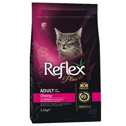 Reflex Plus - Reflex Plus Somonlu Choosy Yetişkin Kedi Maması 1,5 Kg