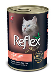 Reflex Plus - Reflex Plus Somonlu Yetişkin Kedi Konservesi 400 gr