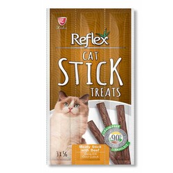 Reflex - Reflex Dana Etli Tahılsız Stick Kedi Ödül Maması 3x5 Gr