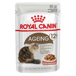 Royal Canin - Royal Canin Ageing +12 Gravy Pouch Yaşlı Konserve Kedi Maması 85 Gr